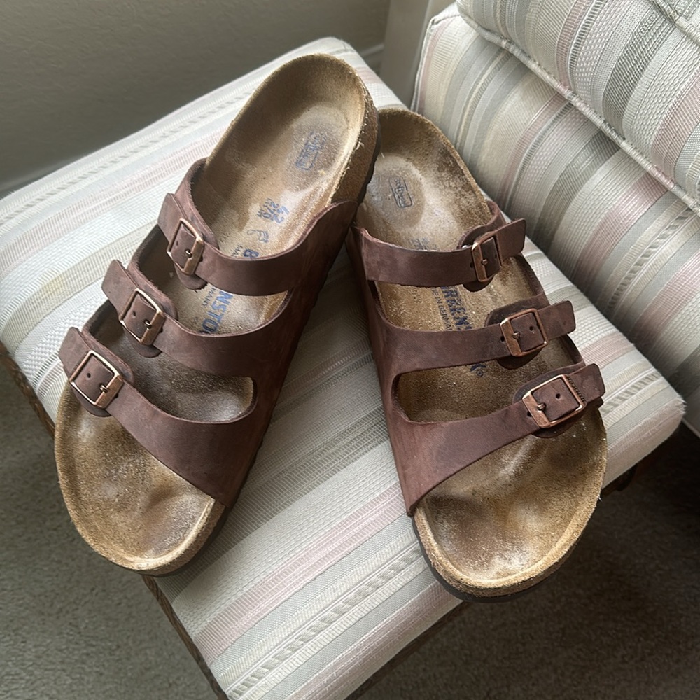 Birkenstock Florida Soft Footbed - Oiled Leather